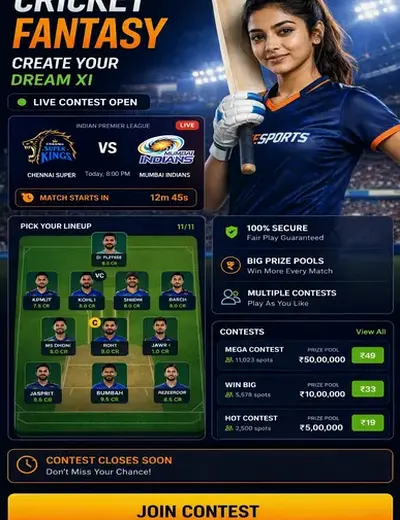 BABA786 (baba satta king 786) fantasy cricket & matchday visual 3